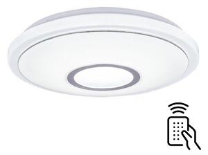 GLOBO SMART LIGHT 41386-16SH CONNOR stmívatelné stropní LED svítidlo 400 mm 16W/1040lm 3000-6000K IP20 bílá s dálkovým ovládáním, starlight efekt