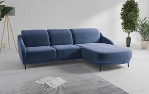 ROHOVÁ SEDAČKA, textil, modrá Sit & More - Sedací soupravy, Online Only