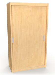 Skříň MIA XL s posuvnými dveřmi Javor, Šířka: 120 cm