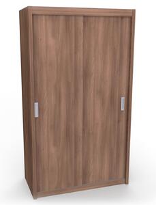 Skříň MIA XL s posuvnými dveřmi Akácie skořice, Šířka: 120 cm