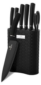 Sada nožů ve stojanu 7 ks Royal Black Collection