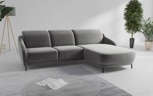 ROHOVÁ SEDAČKA, textil, šedá Sit & More - Sedací soupravy, Online Only