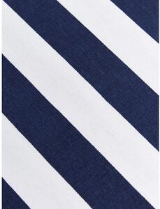 Modro-bílý bavlněný podsedák Westwing Collection Timon, 40 x 40 cm