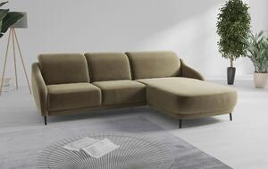 ROHOVÁ SEDAČKA, textil, olivově zelená Sit & More - Sedací soupravy, Online Only