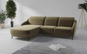 ROHOVÁ SEDAČKA, textil, olivově zelená Sit & More - Sedací soupravy, Online Only
