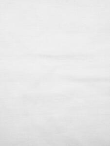 Bílé povlečení na jednolůžko z bavlněného perkálu Westwing Collection, 150 x 220 cm