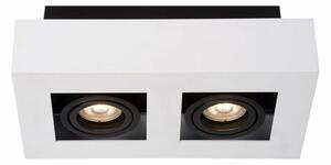 IT8001S2-WH / BK ITALUX Casemiro moderní povrchové bodové svítidlo 2x50W GU10 IP20
