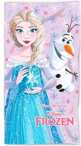 Dětská osuška FROZEN fialová 70X140cm Setino
