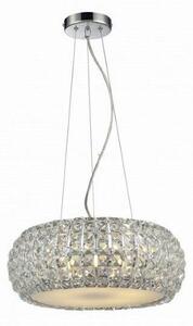 AZzardo AZ0520 DECOline SOPHIA 3 stropní závěsné svítidlo 3xE14 40W IP20 čiré sklo / křišťál