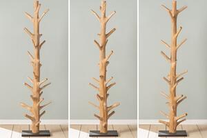 Věšák TREE 170 CM přírodní masiv mangostane Nábytek | Předsíňový nábytek | Věšáky a stojany