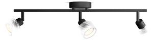 Horen LED bodové svítidlo 3×5W, AC 220–240, černá