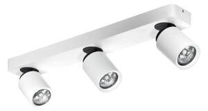 AZzardo AZ0664 DECOline TOMI 3 WHITE stropní / nástěnné svítidlo 3xGU10 50W IP20 bílá / šedá