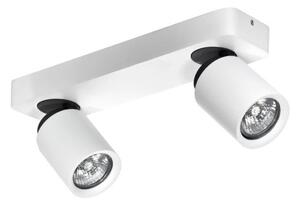 AZzardo AZ0663 DECOline TOMI 2 WHITE stropní / nástěnné svítidlo 2xGU10 50W IP20 bílá / šedá