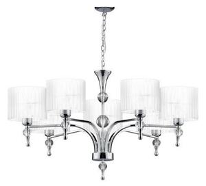 AZzardo AZ1106 DECOline IMPRESS 7 WHITE stropní závěsné svítidlo 7xE27 50W IP20 bílá