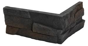 Roh Fasádní Stones Patan black 24x10 cm reliéfní RPATANBK