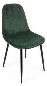 Židle irelia velvet zelená