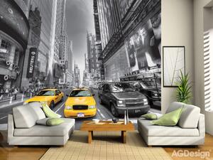 Fototapeta na zeď - FTS 1310, Žluté taxi, 360 x 254 cm, AG Design