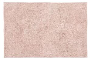 Růžová bavlněná koupelnová podložka Wenko Ono, 50 x 80 cm