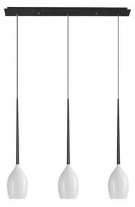 AZzardo AZ2320 DECOline Izzat 3 SHINY WHITE stropní závěsné svítidlo 3xE14 50W IP20 lesklá bílá