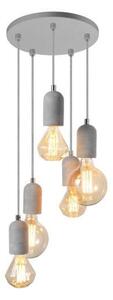 AZzardo AZ2386 DECOline VOLTA 5 stropní závěsné svítidlo 5xE27 40W IP20 beton