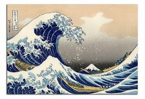 Moderní obraz Velká vlna u Kanagawy