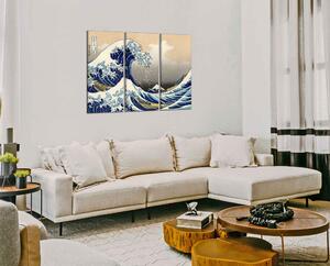 Moderní obraz Velká vlna u Kanagawy