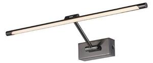 AZzardo AZ2655 DECOline DAVINCI 58 BLACK CHROME nástěnné LED svítidlo 10W / 705lm IP20 černá / chrom
