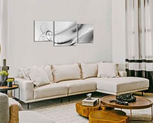 Obraz do bytu Černobílý obraz abstrakce