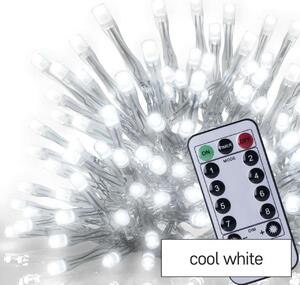 EMOS LED vánoční rampouchy 5m studená bílá, programy, časovač D4CC02