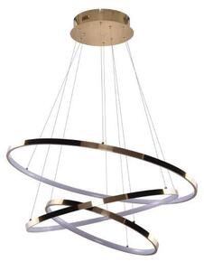 AZzardo AZ2918 DECOline WHEEL 3 DIMM GOLD stropní závěsné LED svítidlo 3xLED 80W / 4800lm IP20 zlatá