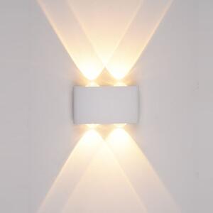 PL-261W ITALUX Gilberto moderní exteriérové ​​nástěnné svítidlo 4W = 280lm LED bílé světlo (3000K) IP54