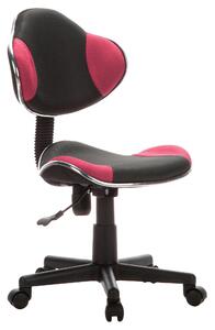 OTOČNÁ ŽIDLE PRO MLÁDEŽ, šedá, pink MID.YOU - Online Only psací stoly & židle, Online Only