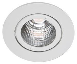 ITALUX DA-401C/WK-WW/50 Torres Adjust IP44 zápustné svítidlo LED D85mm 13W/1300lm 3000K IP44 bílá