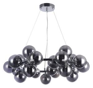 Italux PND-5252-25-CH+SMK závěsné svítidlo Cabella D680mm 25x28W G9 chrom, kouřová
