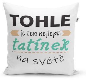 Sablio Polštář Tohle je ten nejlepší tatínek na světě: 40x40 cm