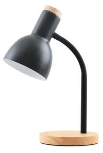 ITALUX TB-37263-BK Senza stolní svítidlo 1xE27 V360mm černá, dřevo