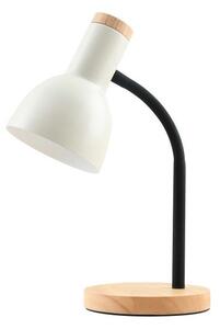 ITALUX TB-37263-BG Senza stolní svítidlo 1xE27 V360mm bílá, dřevo