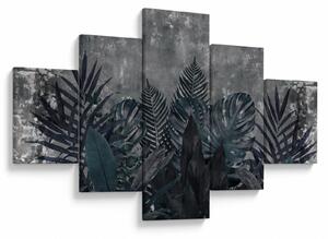 Obraz - Palmové listy (125x70 cm)