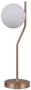 Italux TB-3300-1-HBR stolní svítidlo Carimi 1x5W G9 mosazná měděná, bílá