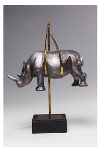 Dekorace Kare Design Hanging Rhino, výška 43 cm