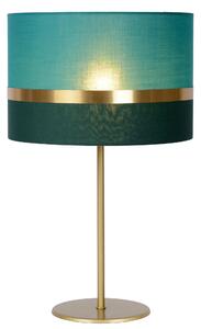 LUCIDE 10509/81/33 EXTRAVAGANZA TUSSE stolní lampa V500mm 1xE14 zelená, zlatá