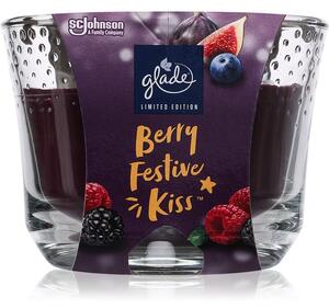 GLADE Berry Festive Kiss vonná svíčka 204 g