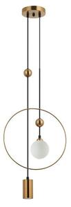 ITALUX PND-428892-BRO Trosti závěsné svítidlo 1xG9, 1xGU10 mosazná