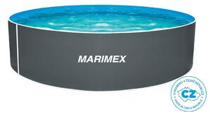 Bazén Marimex Orlando 3,66 x 0,91m ŠEDÝ + skimmer Olympic (bez hadic a schůdků)
