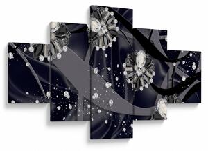 Obraz - Diamanty v prostroru (125x70 cm)