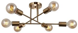ITALUX PND-4052-6-HBR Formio stropní svítidlo 6xE27 medová mosaz