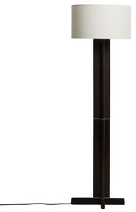 Kave Home Tmavá dřevěná stojací lampa Niani 151 cm