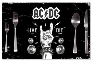 Sablio Prostírání ACDC Live fast, die young: 40x30cm