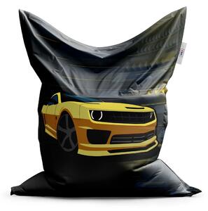Sablio Sedací vak Chevrolet Camaro Pruhy - 150x100 cm