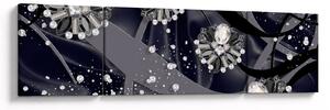 Obraz - Diamanty v prostroru (170x50 cm)